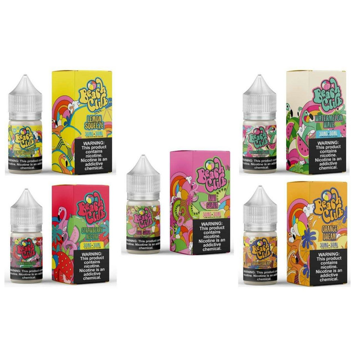 Beach Club Salts 30ml E-Juice 50MG