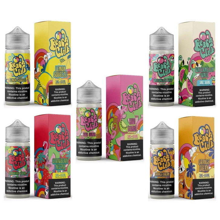 Beach Club 100ml E-Juice 6MG