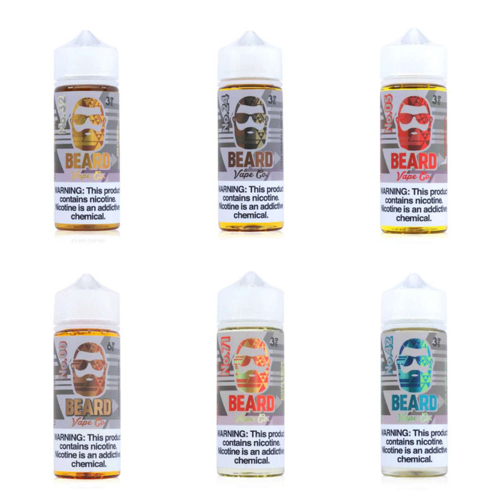 Beard Vape 120ml E-Juice 3MG