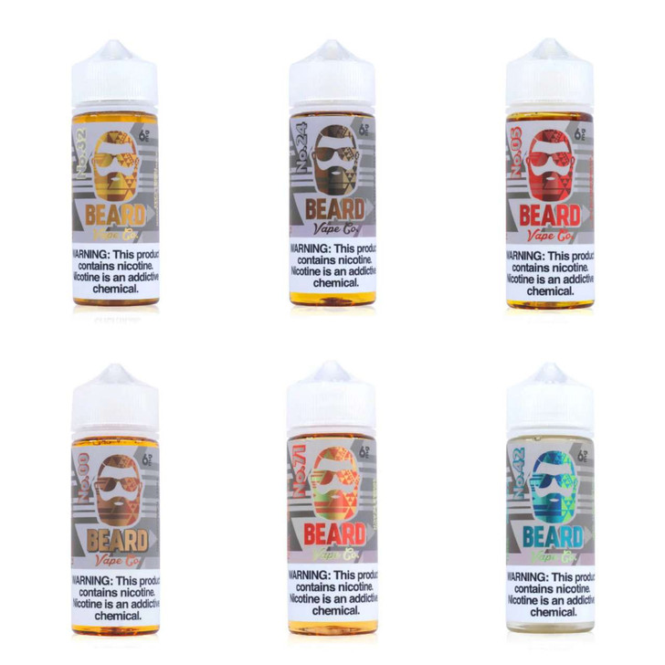 Beard Vape 120ml E-Juice 6MG