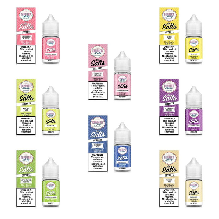 Dinner Lady Salts 30ml E-Juice 50MG