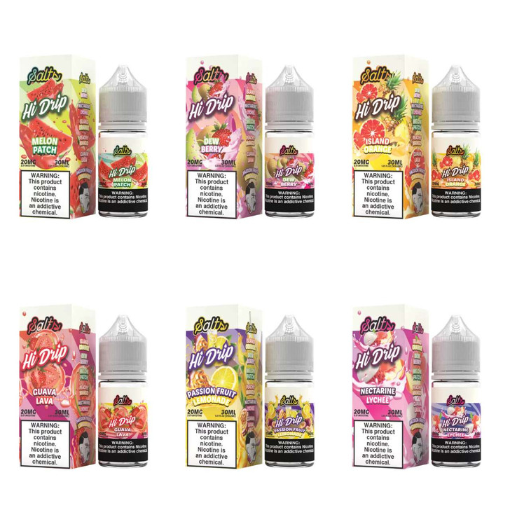 Hi Drip Salts 30ml E-Juice 20MG