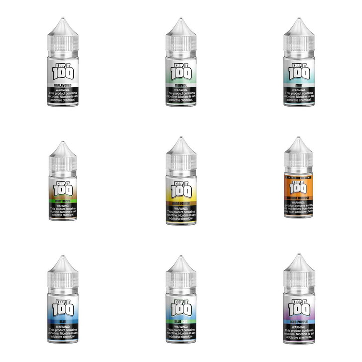 Keep it 100 Salt 30ml E-Juice 30MG