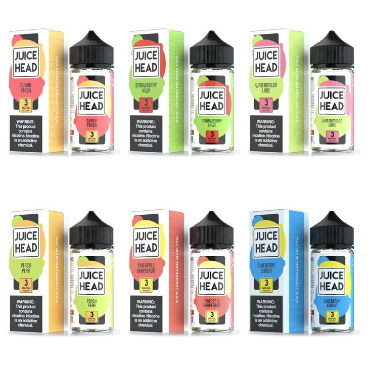 Juice Head 100ml E-Juice 0MG