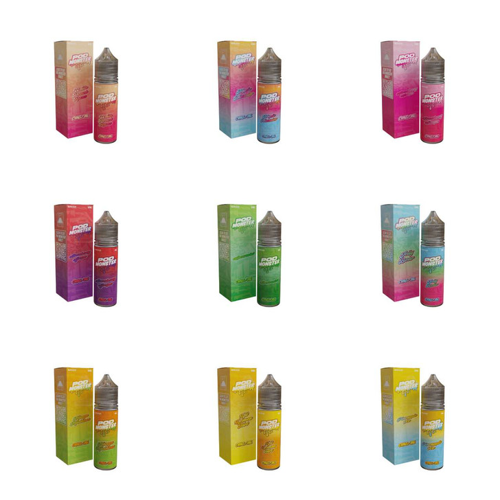 Pod Monster Salt 60ml E-Juice 50MG