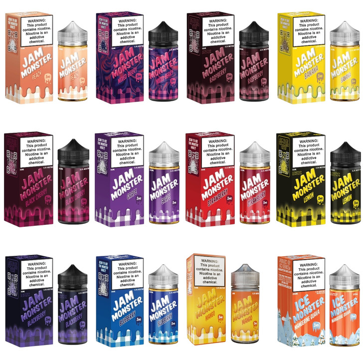 Jam Monster 100ml E-Juice 3MG