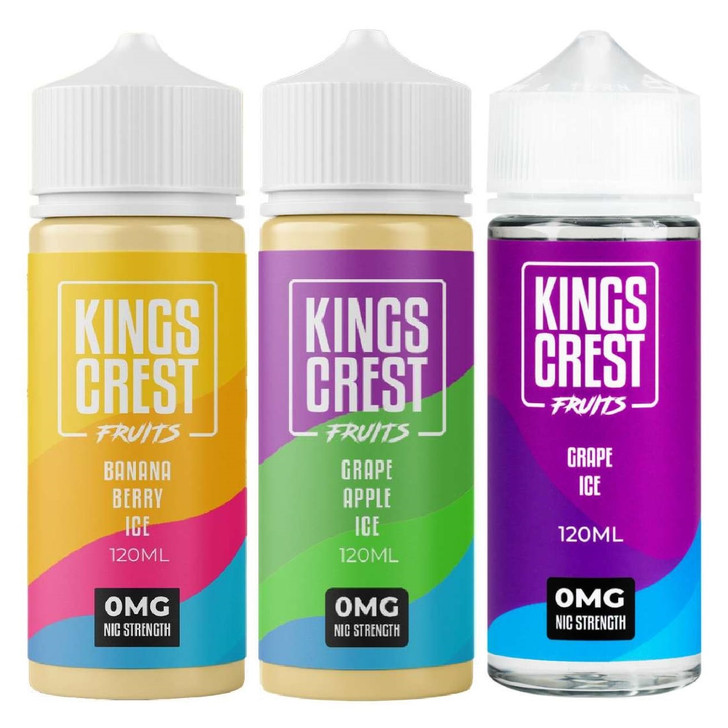 King’s Crest Fruits Ice 120ml E-Juice 0MG