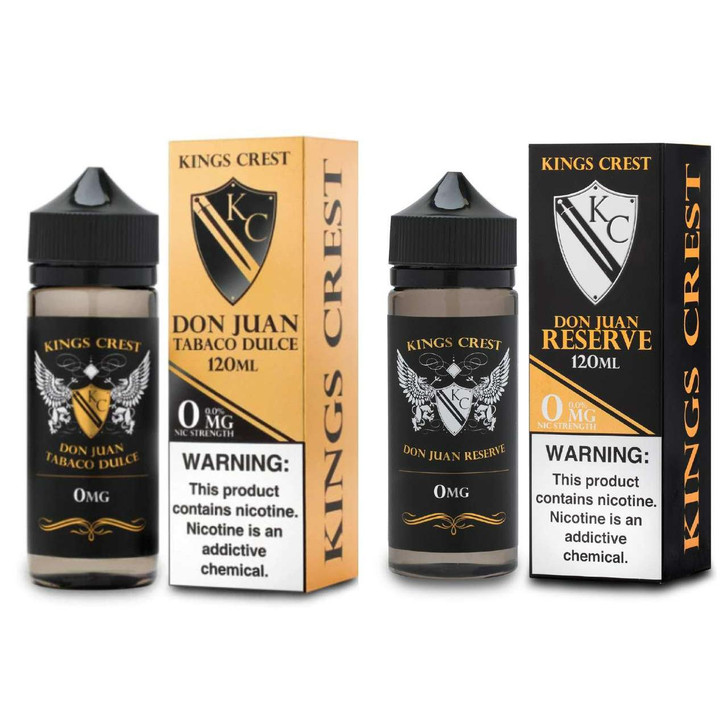 King's Crest 120ml E-Juice 12MG