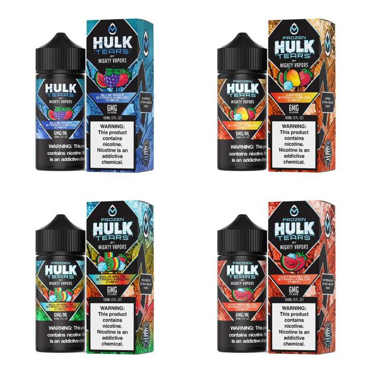 Mighty Vapors x Hulk Tears Frozen 100ml E-Juice 6MG