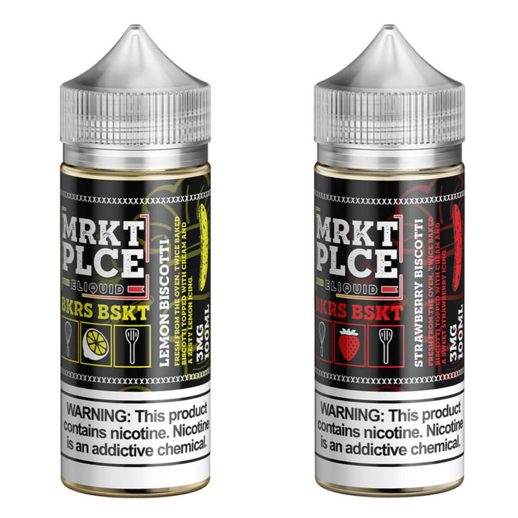 MRKTPLCE BKRS BSKT 100ml E-Juice 3MG