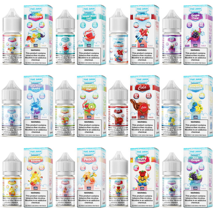 Pod Juice Salt Freeze Tobacco Free Nicotine E-Juice 30ml 35MG