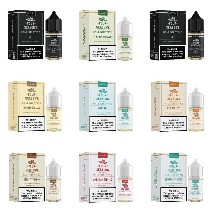 Four Seasons Salt 30ml E-Juice 50MG