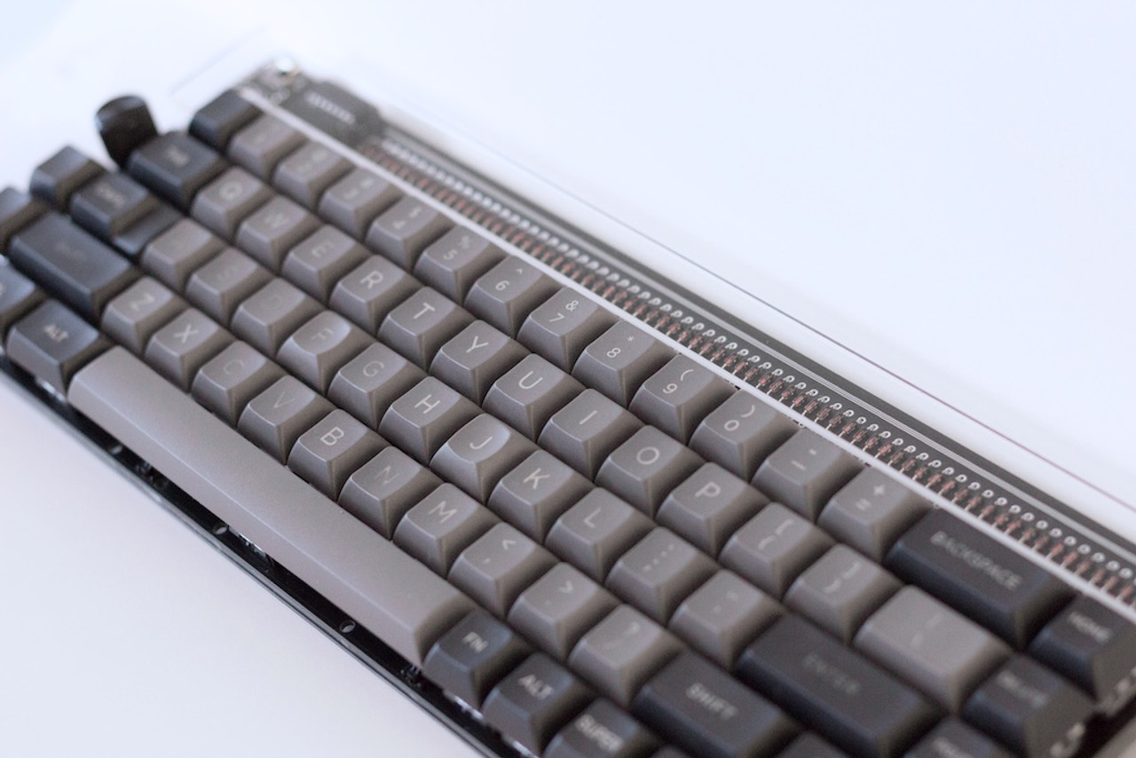 Nullbits Nibble - Customizable 65% Mechanical Keyboard Kit Black