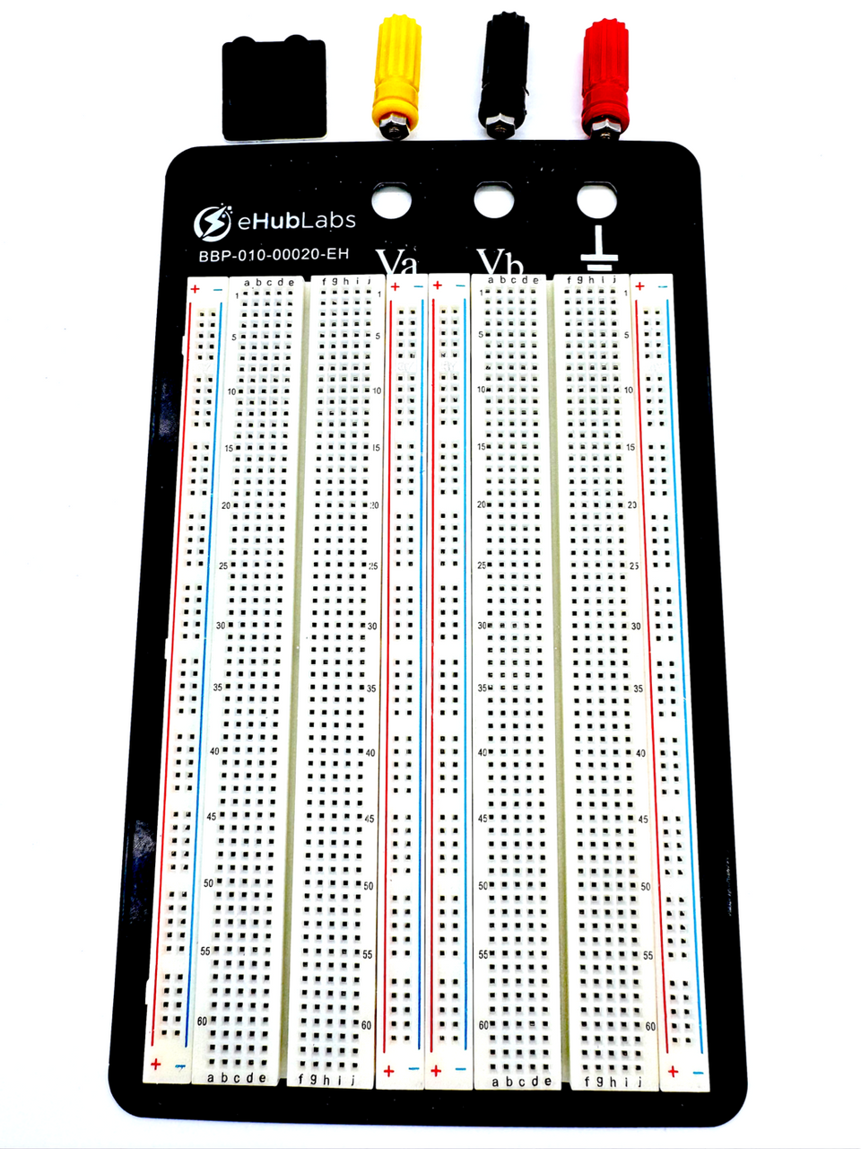 Terminals: 1,660 test points, 252 separate 5 point terminals, plus 8 horizontal bus lines of 50 common test points each.