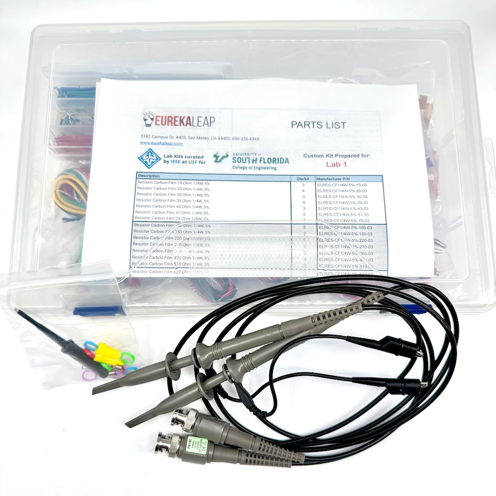Bundle 2 - USF Engineering Lab 1 Kit & Probes