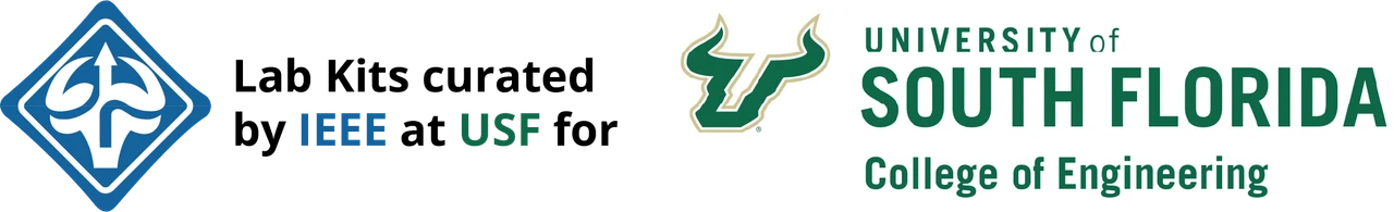 Bundle 3 - USF Engineering Lab 1 Kit with DMM & Probes