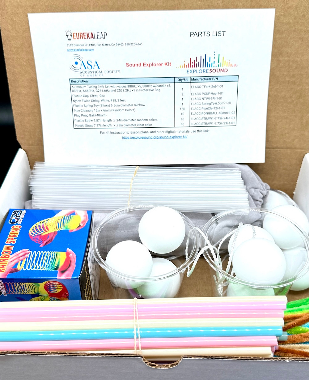 Acoustical Society of America Sound Explorer Kit