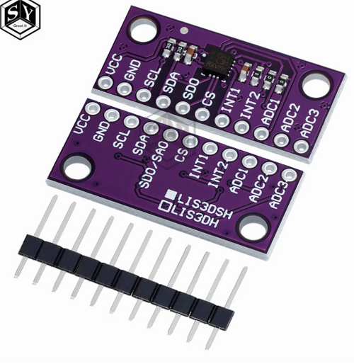 LIS3DH; accelerometer