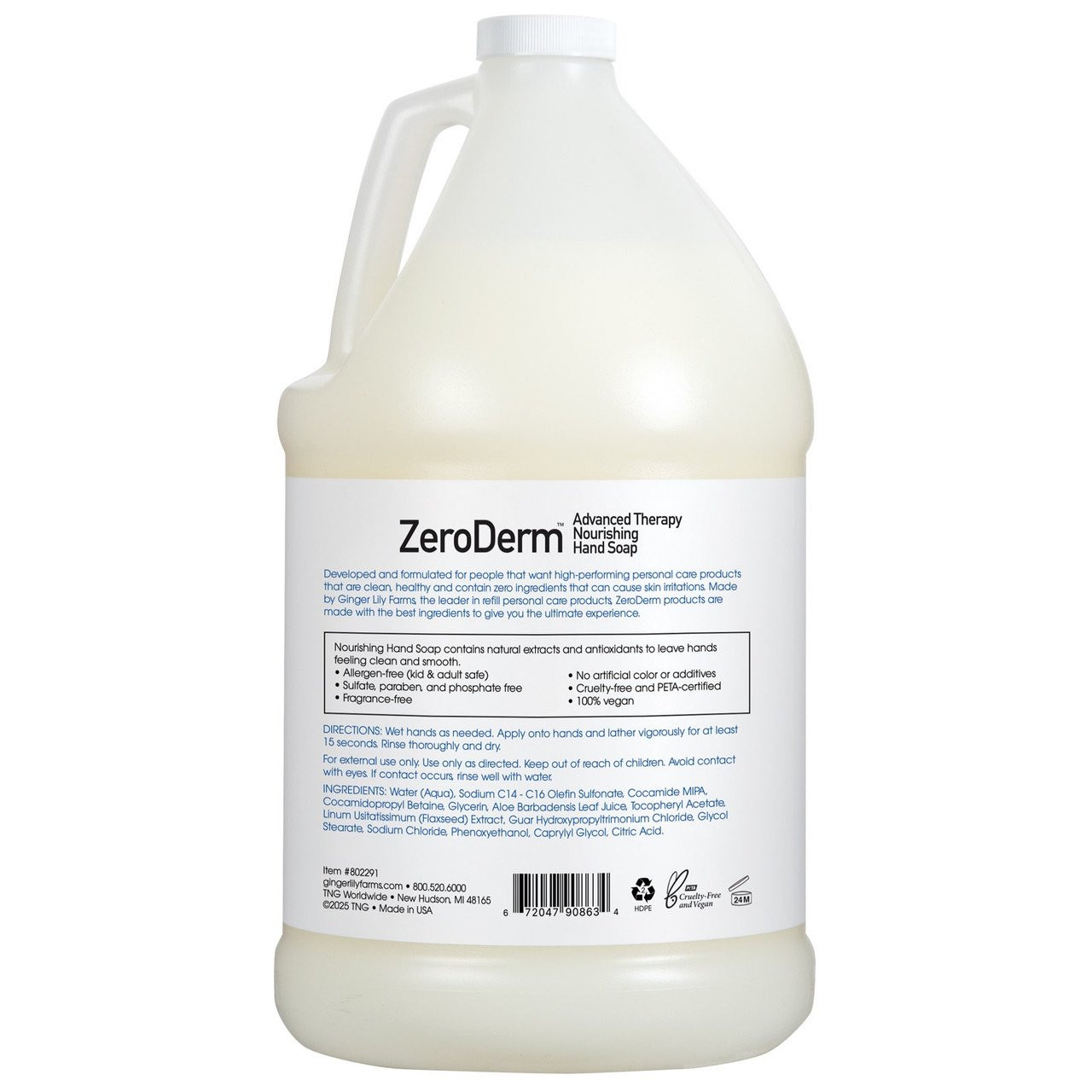 ZeroDerm Advanced Therapy Nourishing Liquid Hand Soap | TNG Worldwide