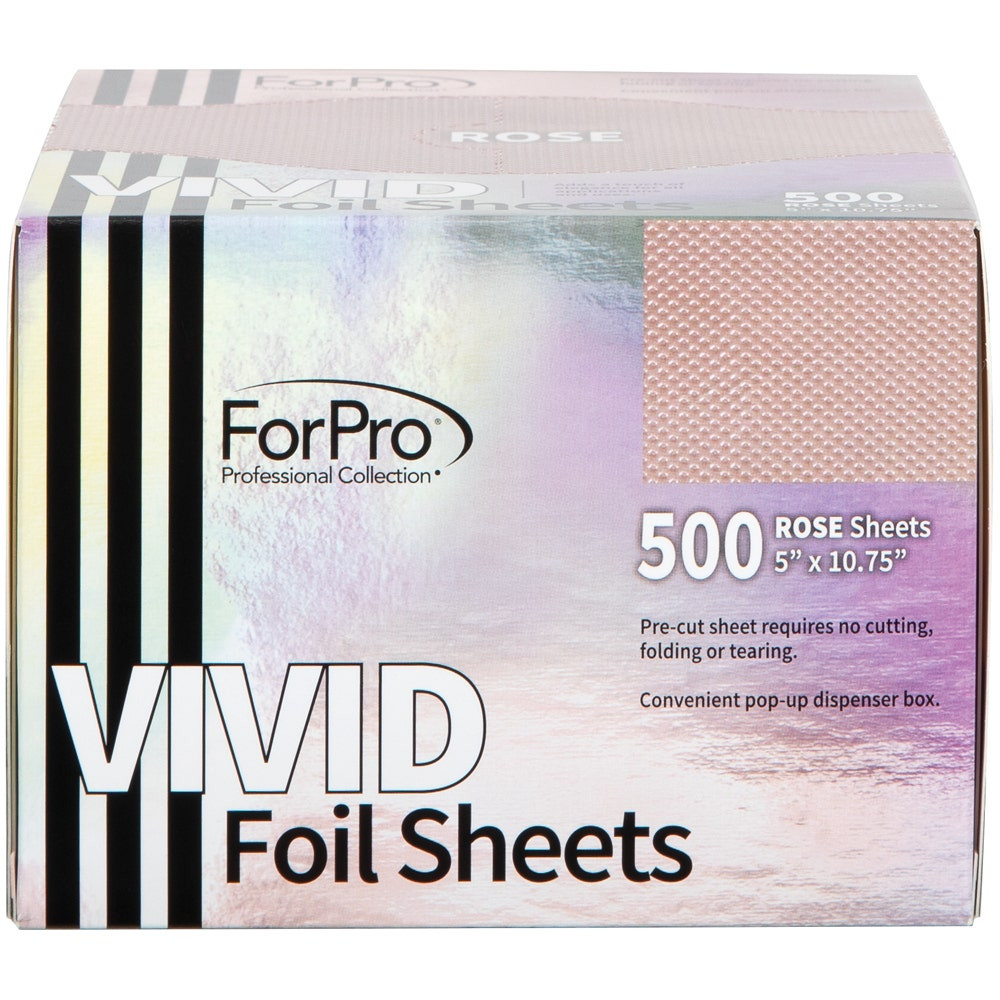 ForPro VIVID Rose Embossed Foil Sheets 5