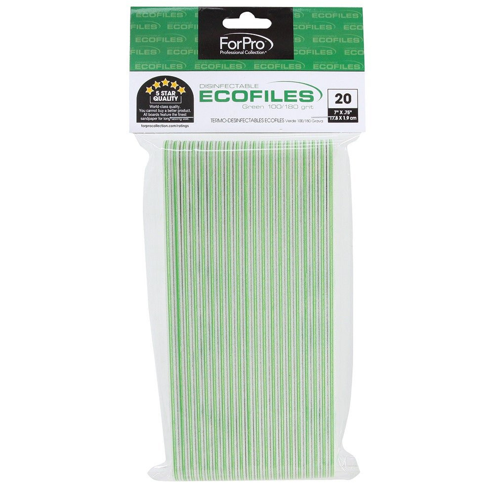 ForPro ECOFILES Green 100/180 Grit 20-Count - TNG Worldwide