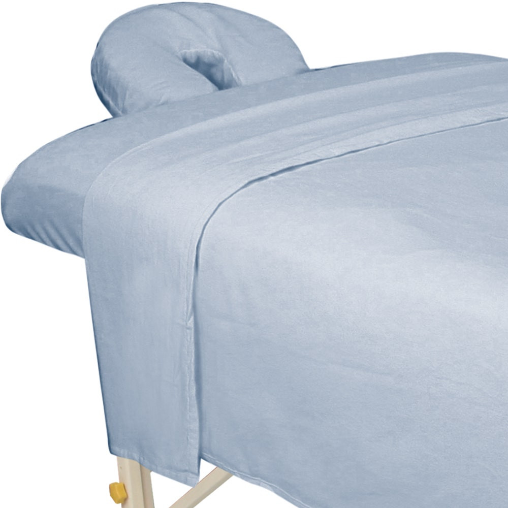 ForPro Premium Flannel 3-Piece Massage Sheet Set Wisteria - TNG