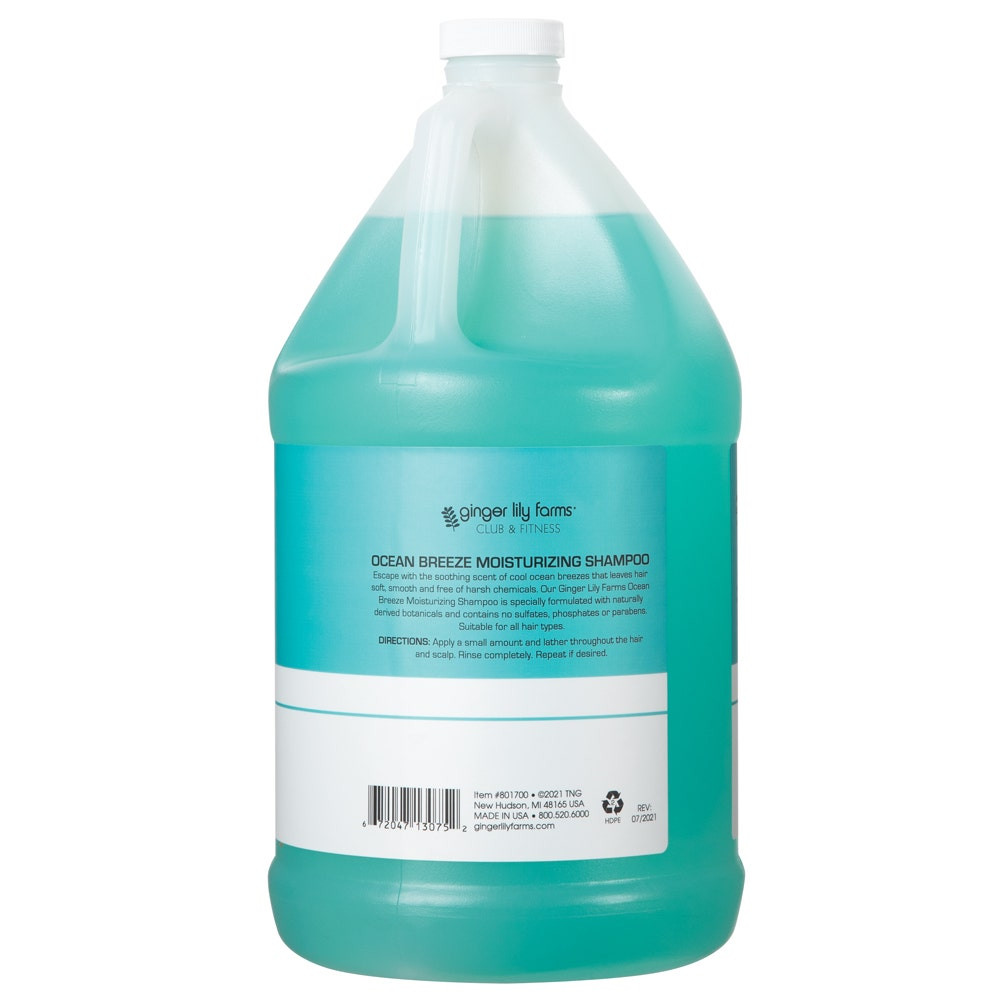 Ginger Lily Farms Club & Fitness Ocean Breeze Moisturizing Shampoo