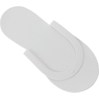 ForPro Comfy Thong Slippers White Top