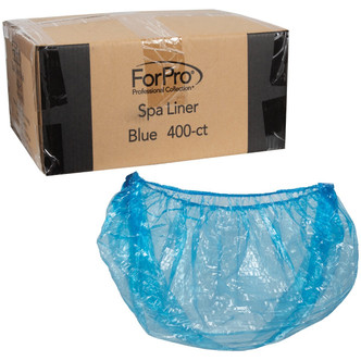 ForPro Spa Liners Blue 400-Count