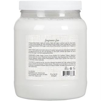 Whipped Body Butter, Fragrance-Free, 59 Ounces