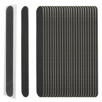 ForPro Black Wood File 180/180 Grit 100-Count