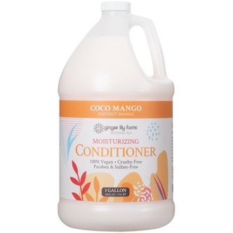 Ginger Lily Farms Botanicals Coco Mango Moisturizing Conditioner, 1 Gallon (Case of 4)