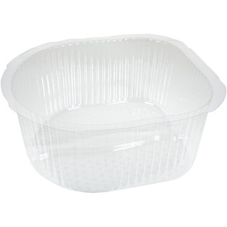 ForPro Universal Pedi Bath Liners, Clear, 14.5” W x 12.5” L x 6” D, 100-Count