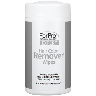 ForPro Expert Hair Color Remover Wipes 100-ct.