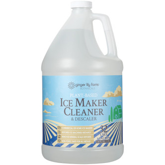 Ginger Lily Farms Botanicals Plant-Based Ice Maker Cleaner & Descaler, 1 Gallon