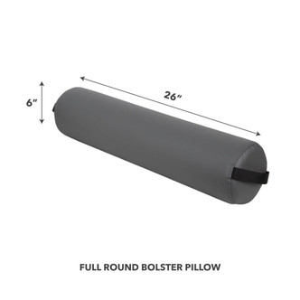 ForPro Round Bolster Cool Grey