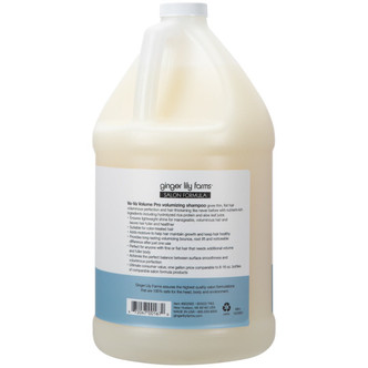 Ginger Lily Farms Salon Formula Va-Va Volume Pro Volumizing Shampoo, 1 Gallon