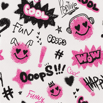 ForPro FUN Cool & Happy Vibes 5" Foil Sheets 100ct