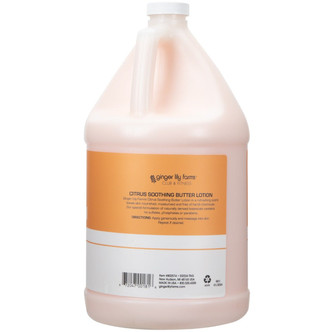 Ginger Lily Farms Club & Fitness Citrus Soothing Butter Lotion, 1 Gallon
