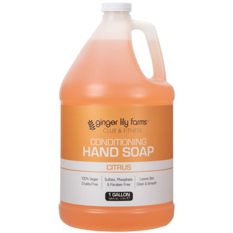 Ginger Lily Farms Club & Fitness Citrus Conditioning Hand Soap, 1 Gallon