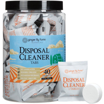 Ginger Lily Farms Botanicals Disposal Cleaner Tabs 40ct