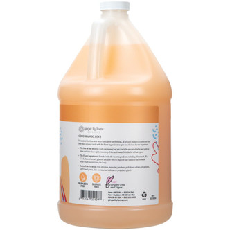 Ginger Lily Farms Botanicals Coco Mango 3-IN-1 Shampoo, Conditioner & Body Wash, 1 Gallon