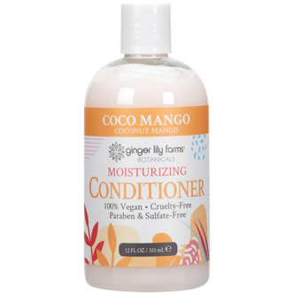 Ginger Lily Farms Botanicals Coco Mango Moisturizing Conditioner, 12 oz. Bottle