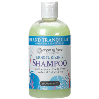 Ginger Lily Farms Botanicals Island Tranquility Moisturizing Shampoo, 12 oz. Bottle