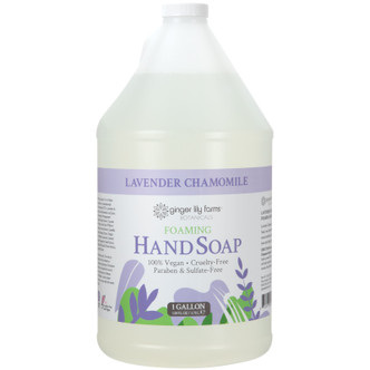 Ginger Lily Farms Botanicals Foaming Hand Soap, Lavender Chamomile, 1 Gallon Refill