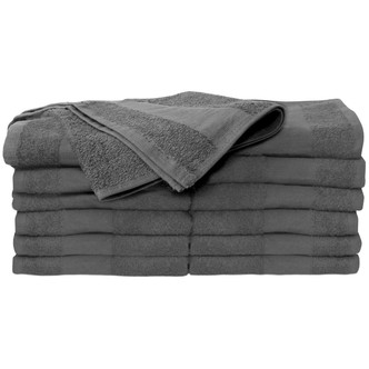 ForPro Premium Bleach Tough Salon Towels - Cool Grey - 12-ct.