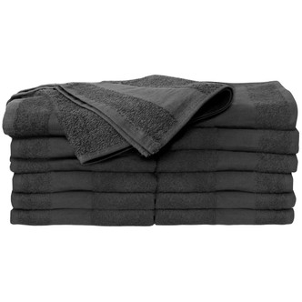 ForPro Premium Bleach Tough Salon Towels Cool Grey 12-Count