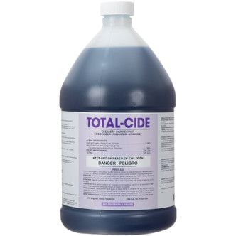 ForPro TOTAL-CIDE Hospital Grade Sanitizer & Disinfectant, 1 Gallon