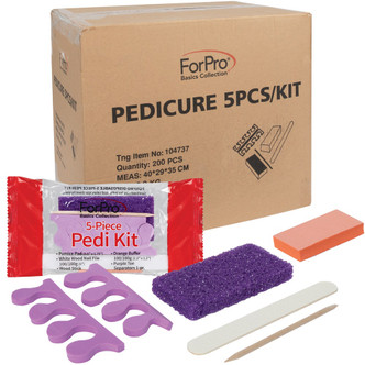 ForPro 5-Piece Pedi Kit 100-Count