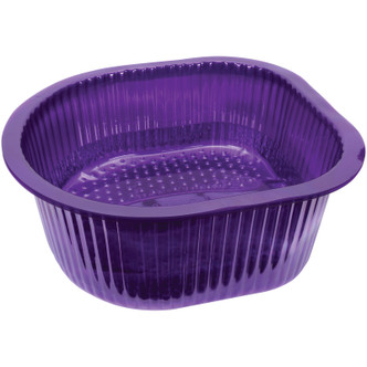 ForPro Universal Pedi Bath Liners, Purple, 14.5” W x 12.5” L x 6” D, 50-Count